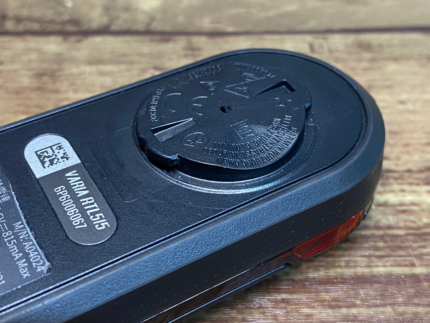 JA918 ガーミン GARMIN バリア VARIA RTL515 リアビューレーダー リアライト 各種マウント付属 点灯、接続確認済み