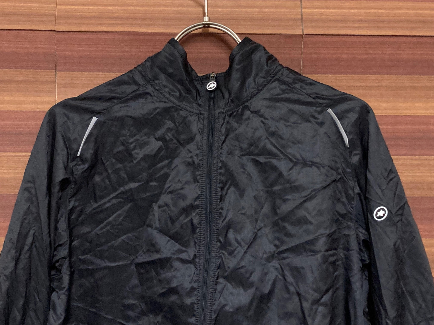 IO959 アソス assos MILLE GT WIND JACKET black ウィンドブレーカー 黒 L