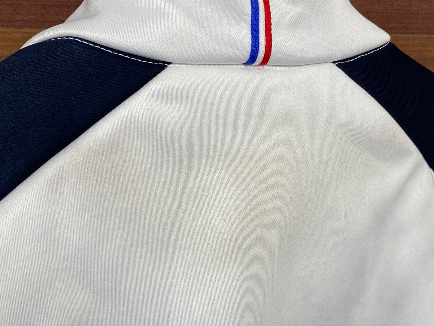 IQ471 ルコックスポルティフ le coq sportif サイクルジャケット 白 M 裏起毛