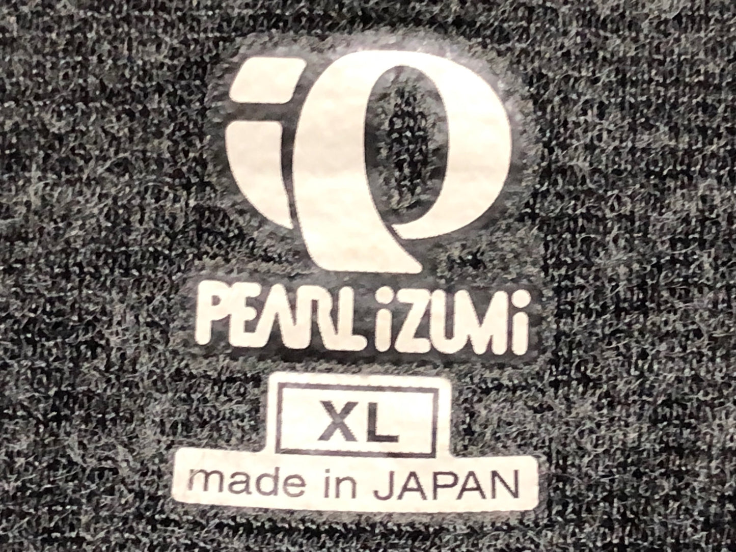 IC090 パールイズミ PEARL iZUMi 長袖 ミドルレイヤー ハーフジップ 黒 XL 裏起毛 ※チャックつまみ破損