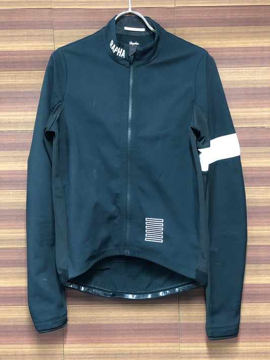 IP295 ラファ Rapha PRO TEAM TRAINING JACKET 長袖 サイクルジャケット 裏起毛 黒 M