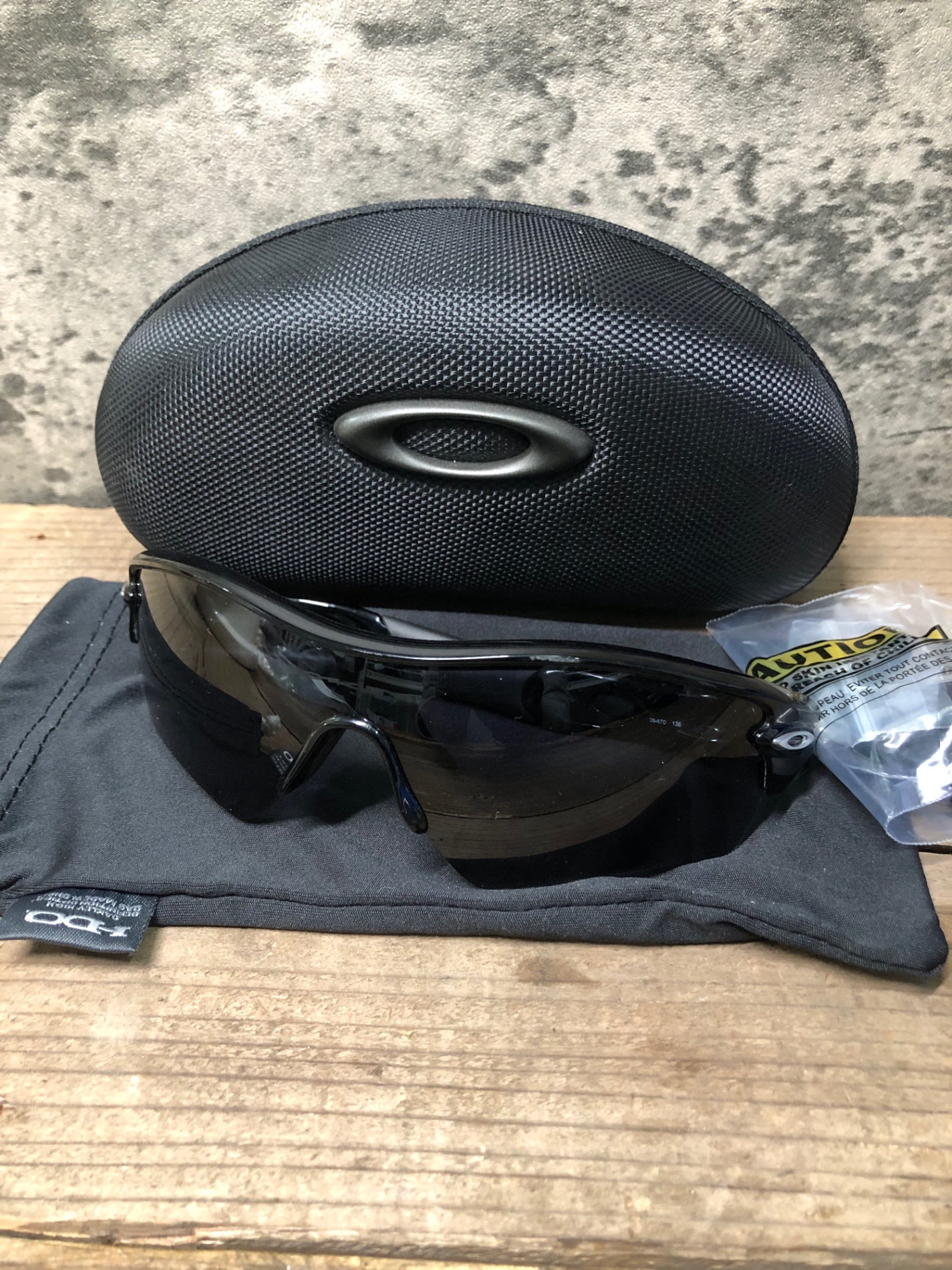 IP274 オークリー OAKLEY Rader サングラス アイウェア 黒 レンズブラック