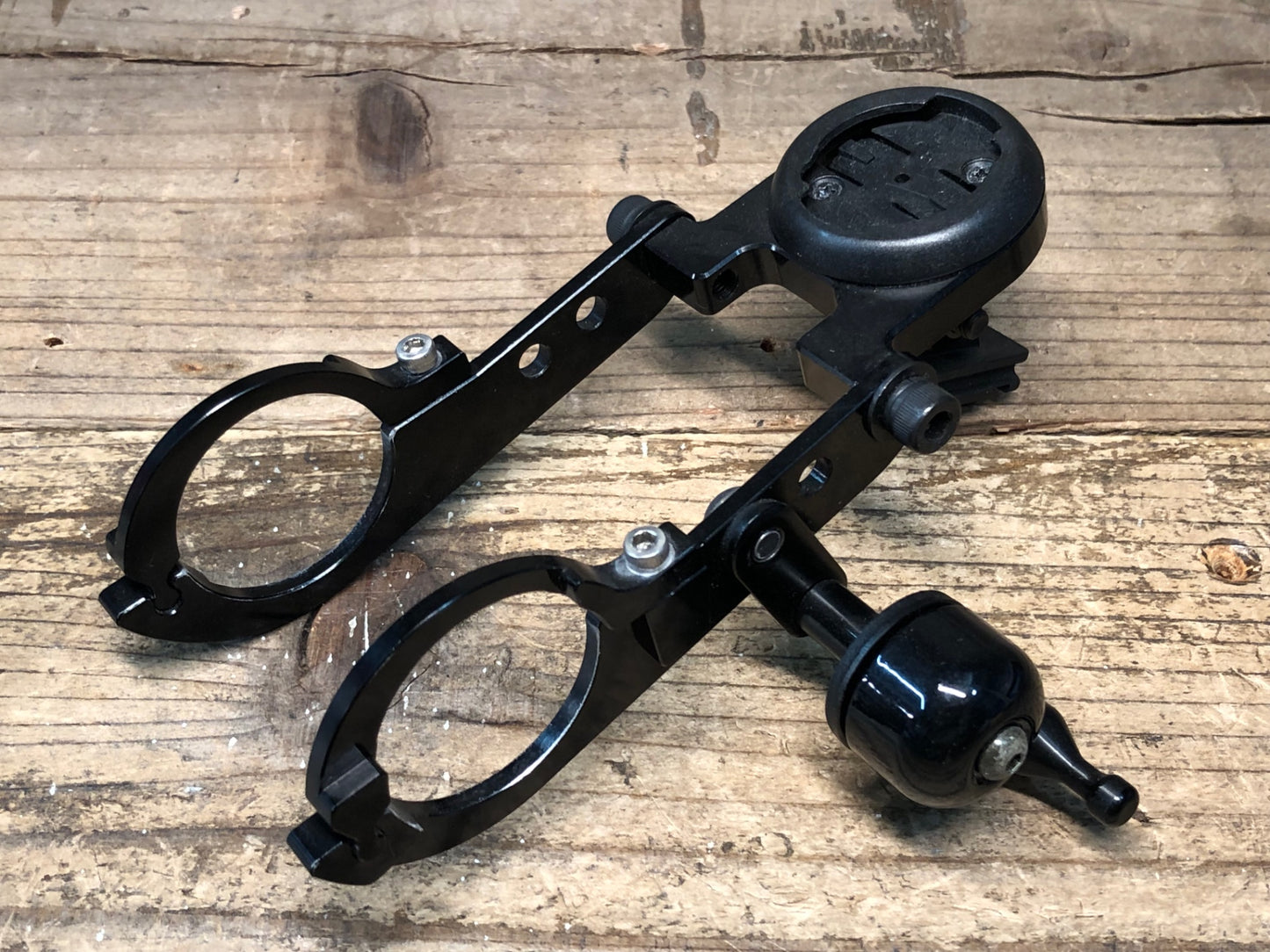 JA949 レックマウント REC-MOUNTS サイクルコンピューター マウント 両持ち Φ31.8 アダプター付