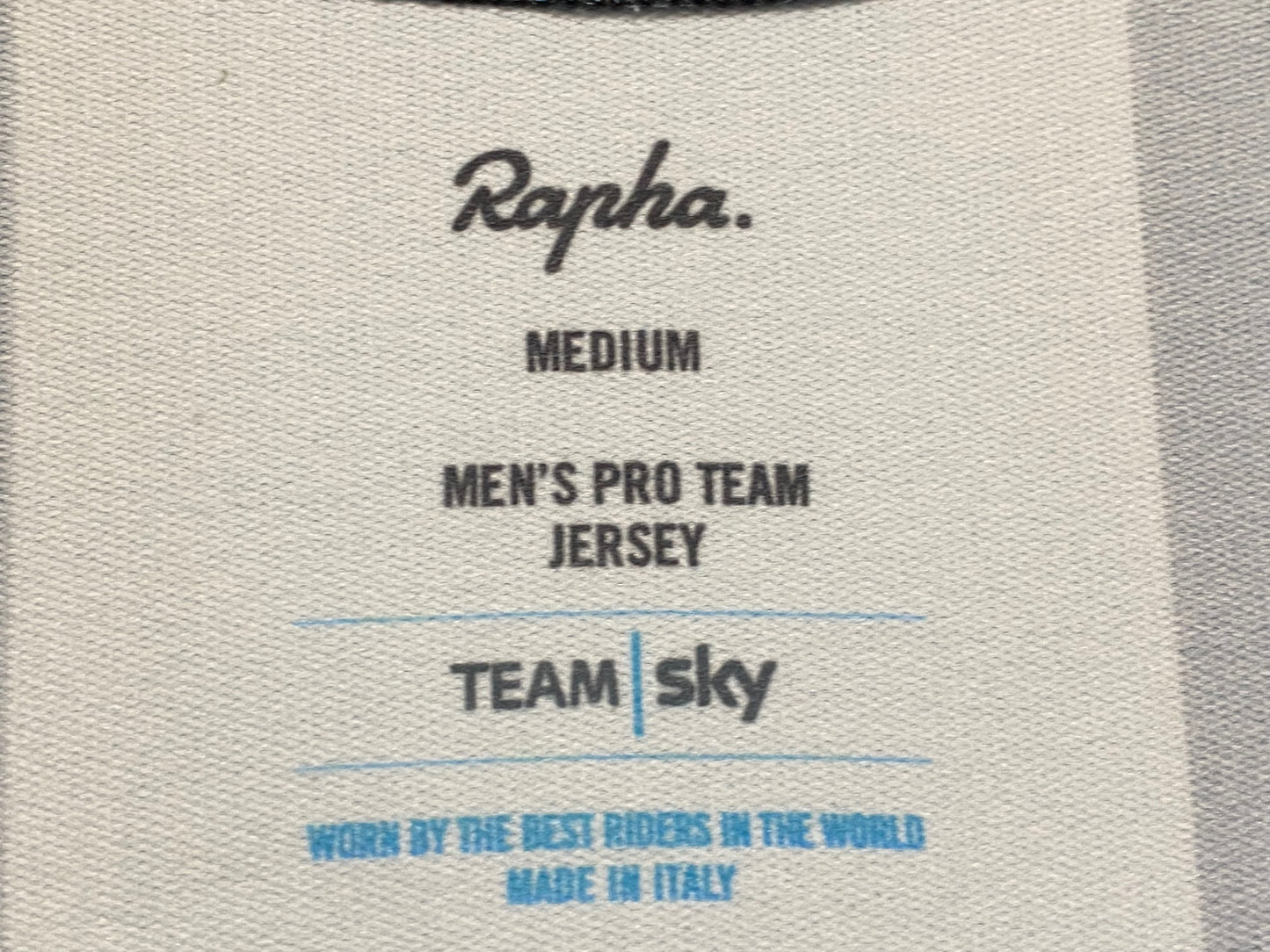 JC808 ラファ Rapha MEN'S PRO TEAM JERSEY 半袖 サイクルジャージ 黒 M TEAM sky