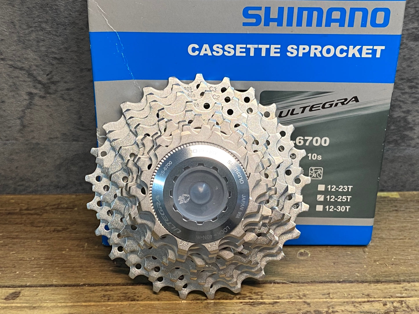 IX645 シマノ SHIMANO アルテグラ ULTEGRA CS-6700 スプロケット 12-25T 10S 未使用品