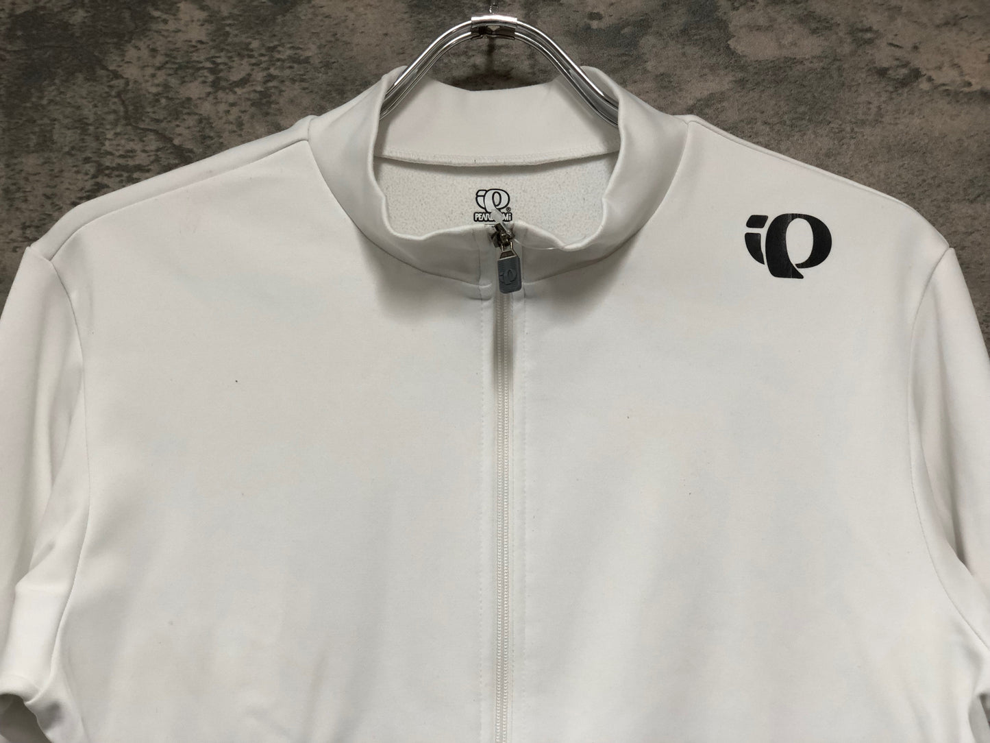 JC206 パールイズミ PEARL iZUMi 長袖 サイクルジャケット 白 黒 L 裏起毛