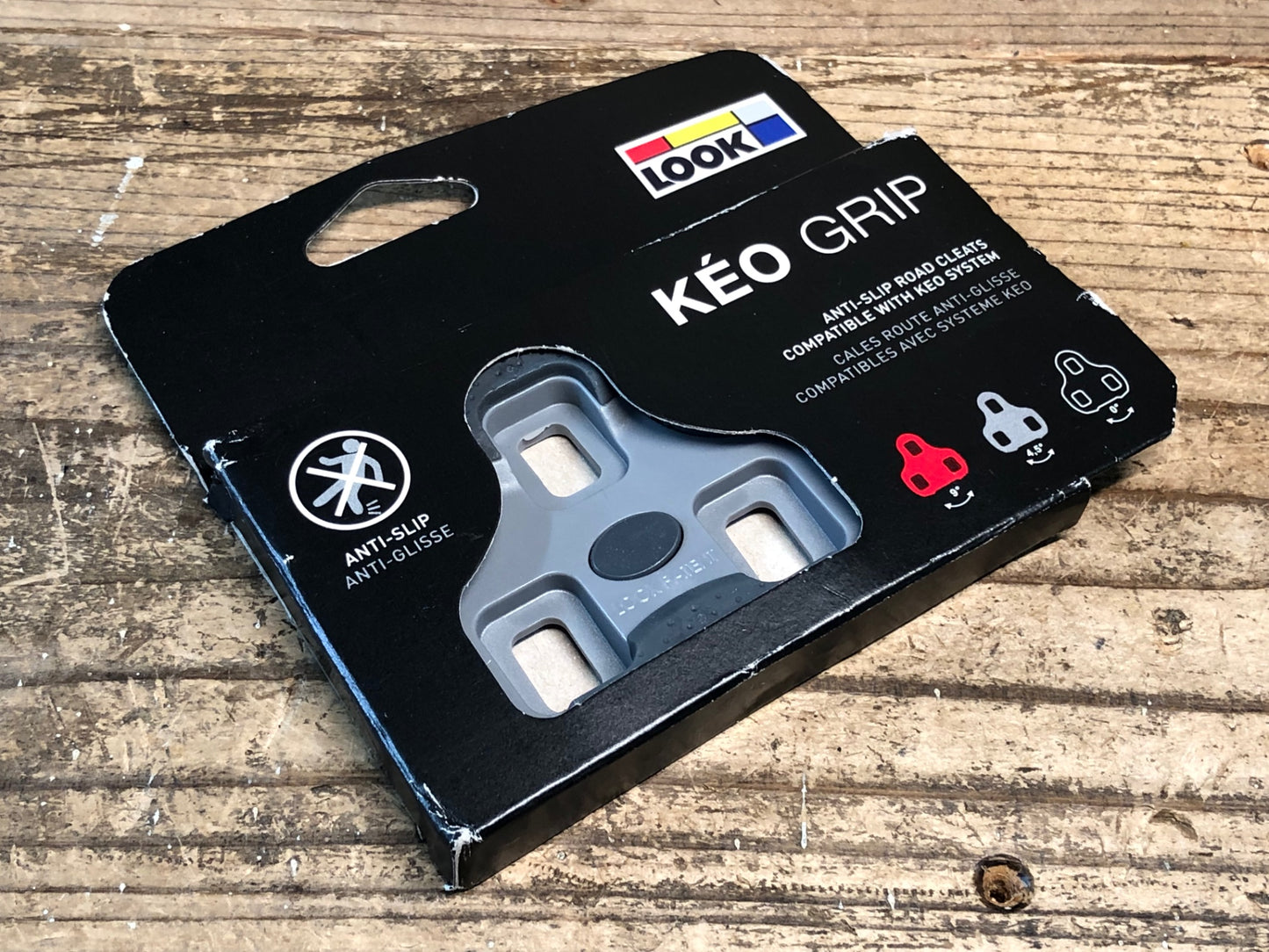 IO764 ルック LOOK ケオ KEO GRIP クリート グレー 4.5° 未使用