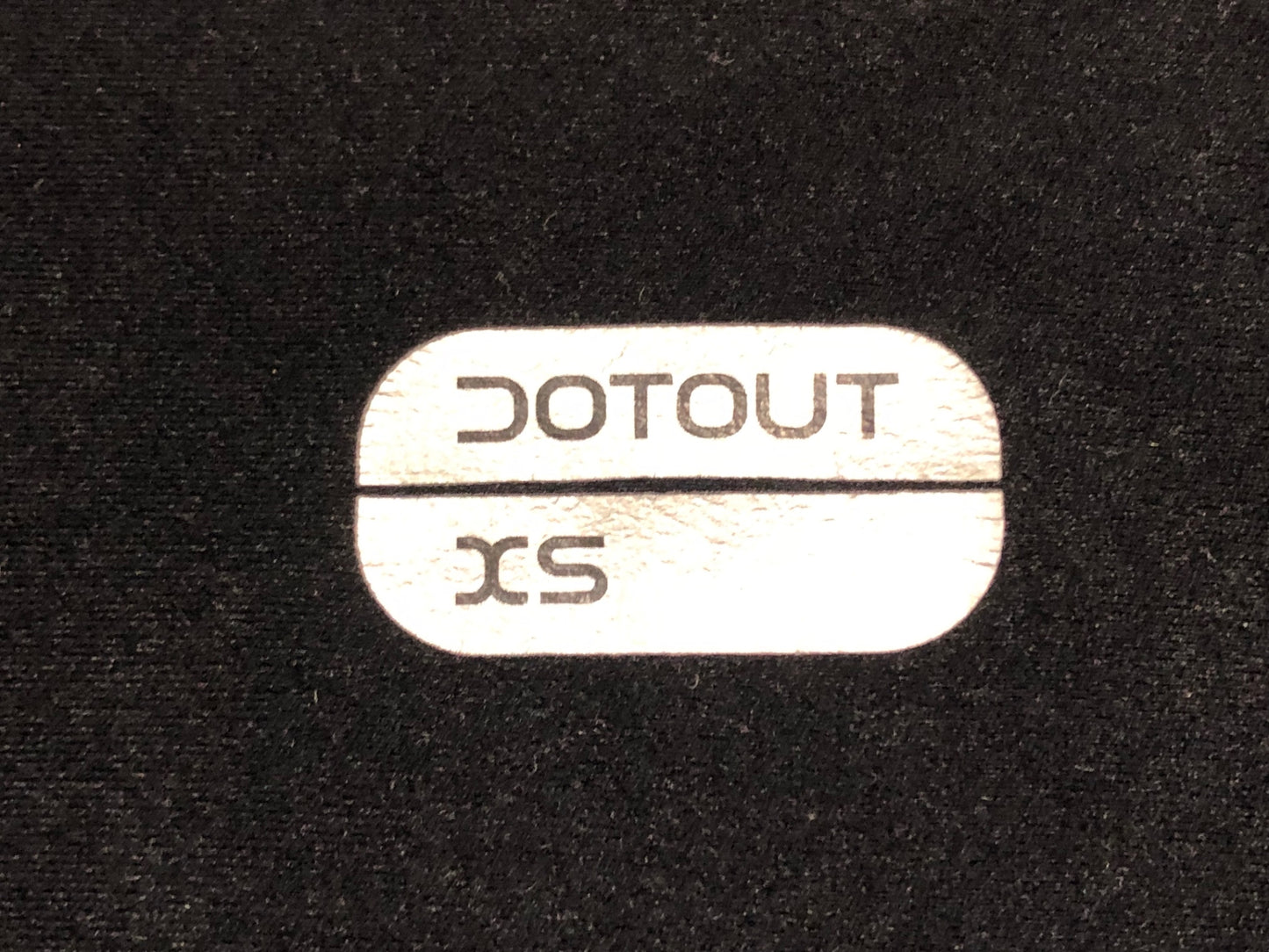 IY188 ドットアウト DOTOUT 長袖 サイクルジャージ 黒 総柄 XS