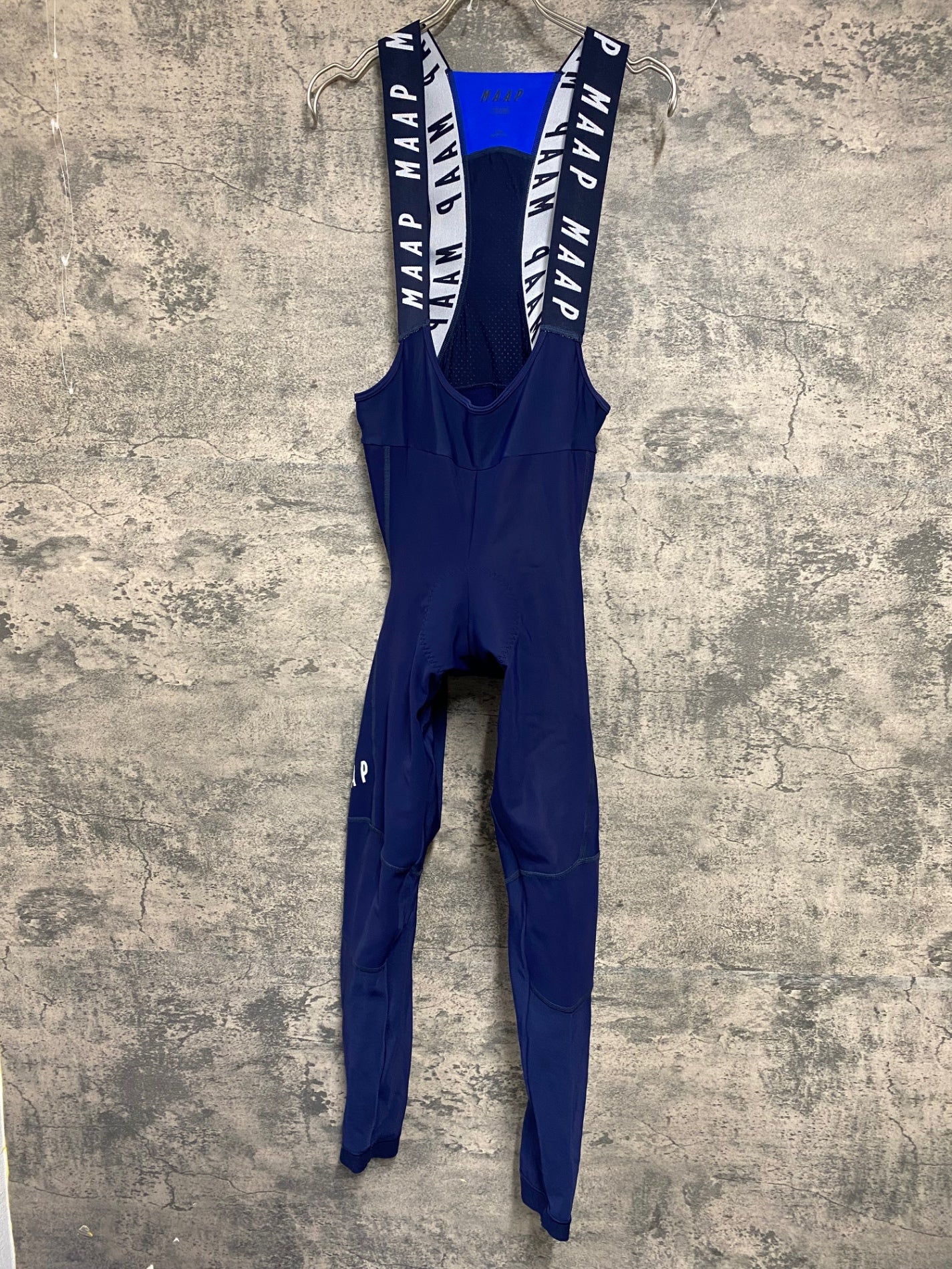 JA884 マープ MAAP PRO BIB ビブタイツ ネイビー L 裏起毛