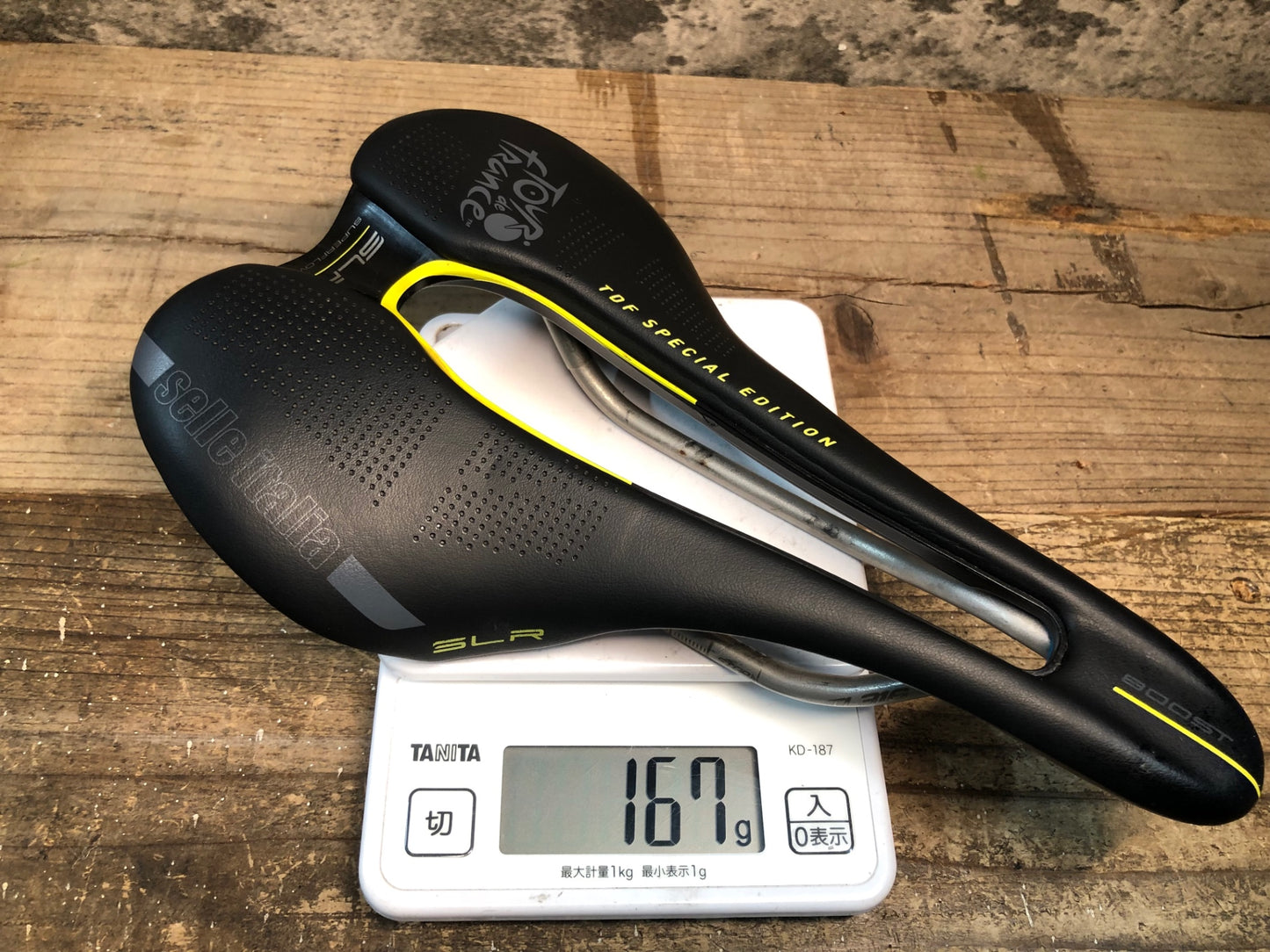 IZ155 セライタリア selle italia SLR BOOST SUPERFLOW TDF SPECIAL EDITION サドル 黒 Ti316 レール L3