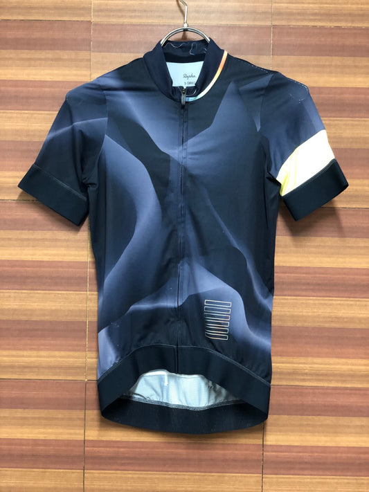 IH421 ラファ Rapha WOMEN'S PRO TEAM TRAINING JERSEY 半袖サイクルジャージ 紺 XS