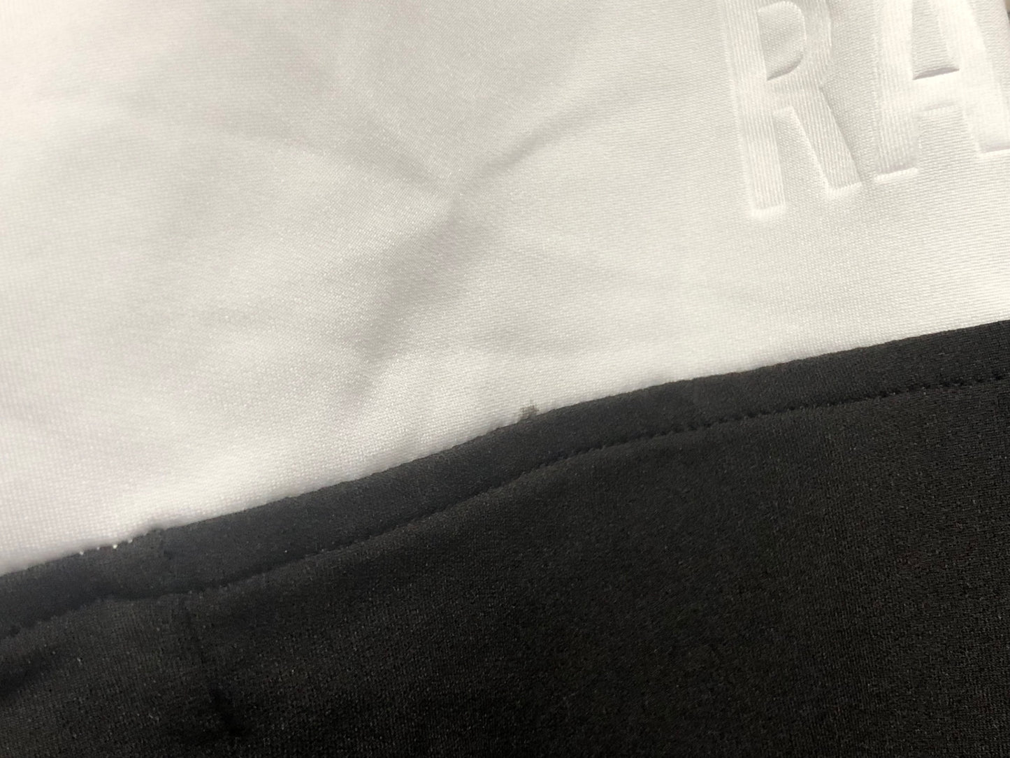 IV196 ラファ Rapha PRO TEAM 長袖サイクルジャージ 黒 S 汚れ 日焼け 裾ゴム伸び