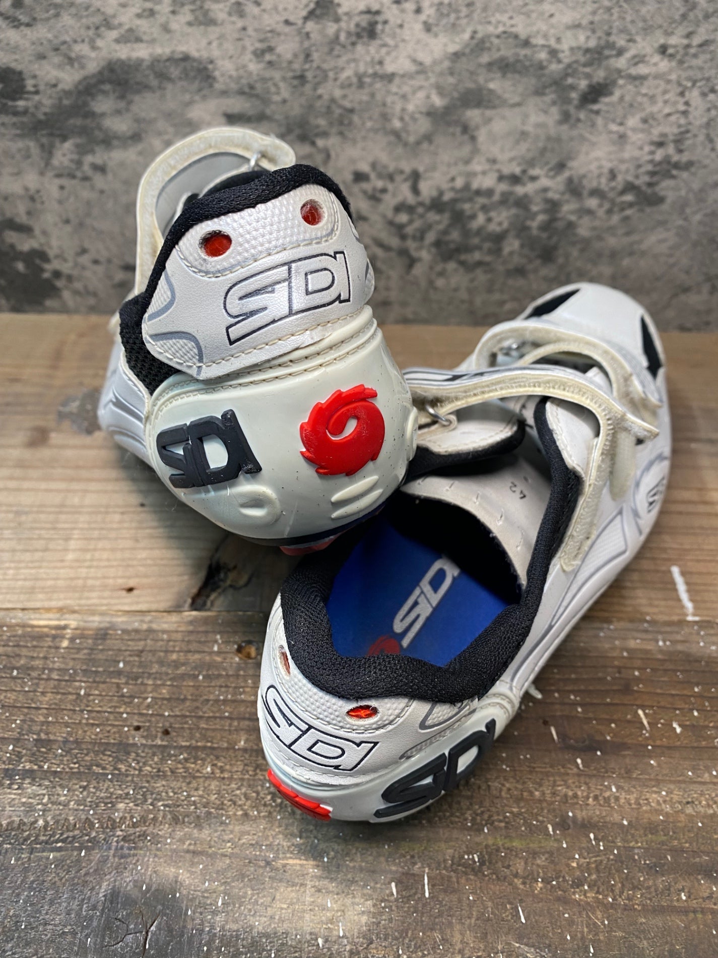 IM520 シディ SIDI ビンディングシューズ 白 SPD-SL EU42