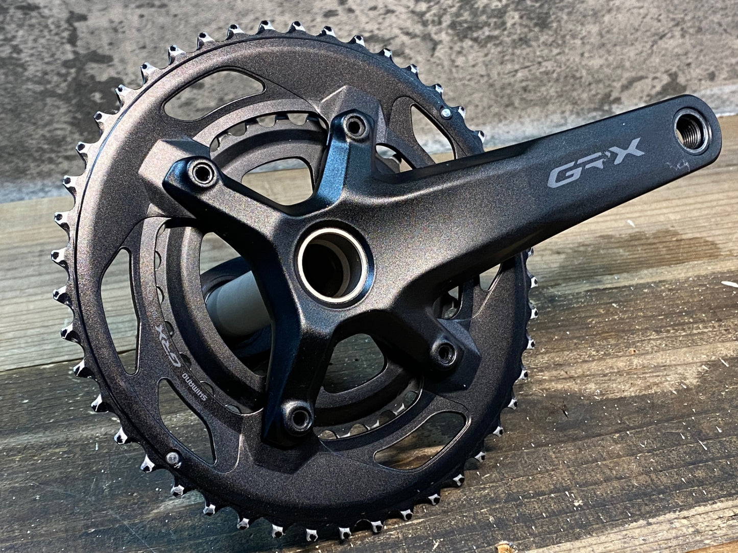 IN168 シマノ SHIMANO GRX FC-RX600 クランクセット 170mm 46/30T 2x10S