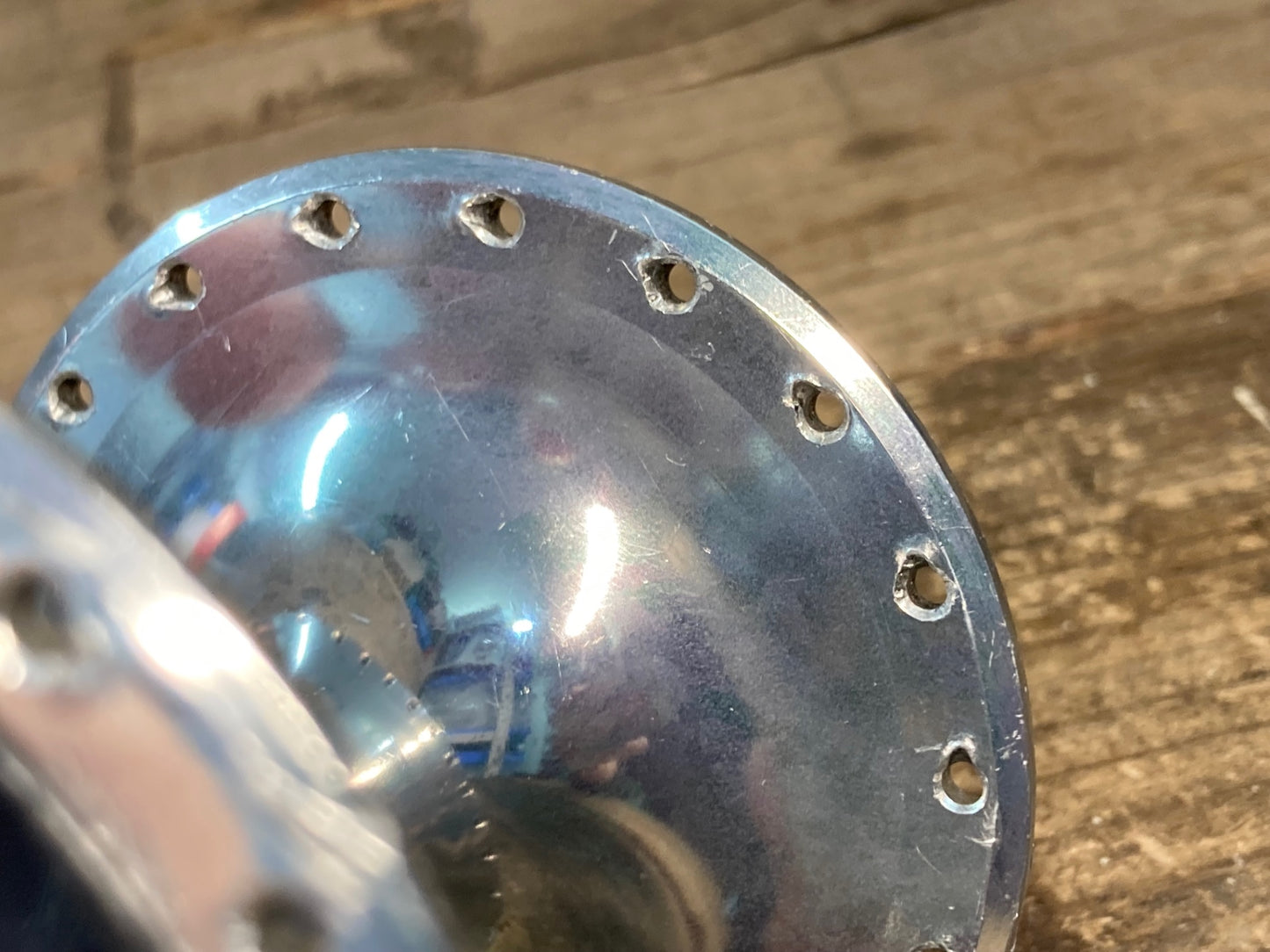 IS715 シマノ SHIMANO デュラエース DURA-ACE HB-7600 フロントハブ 36H ピスト 競輪 NJS