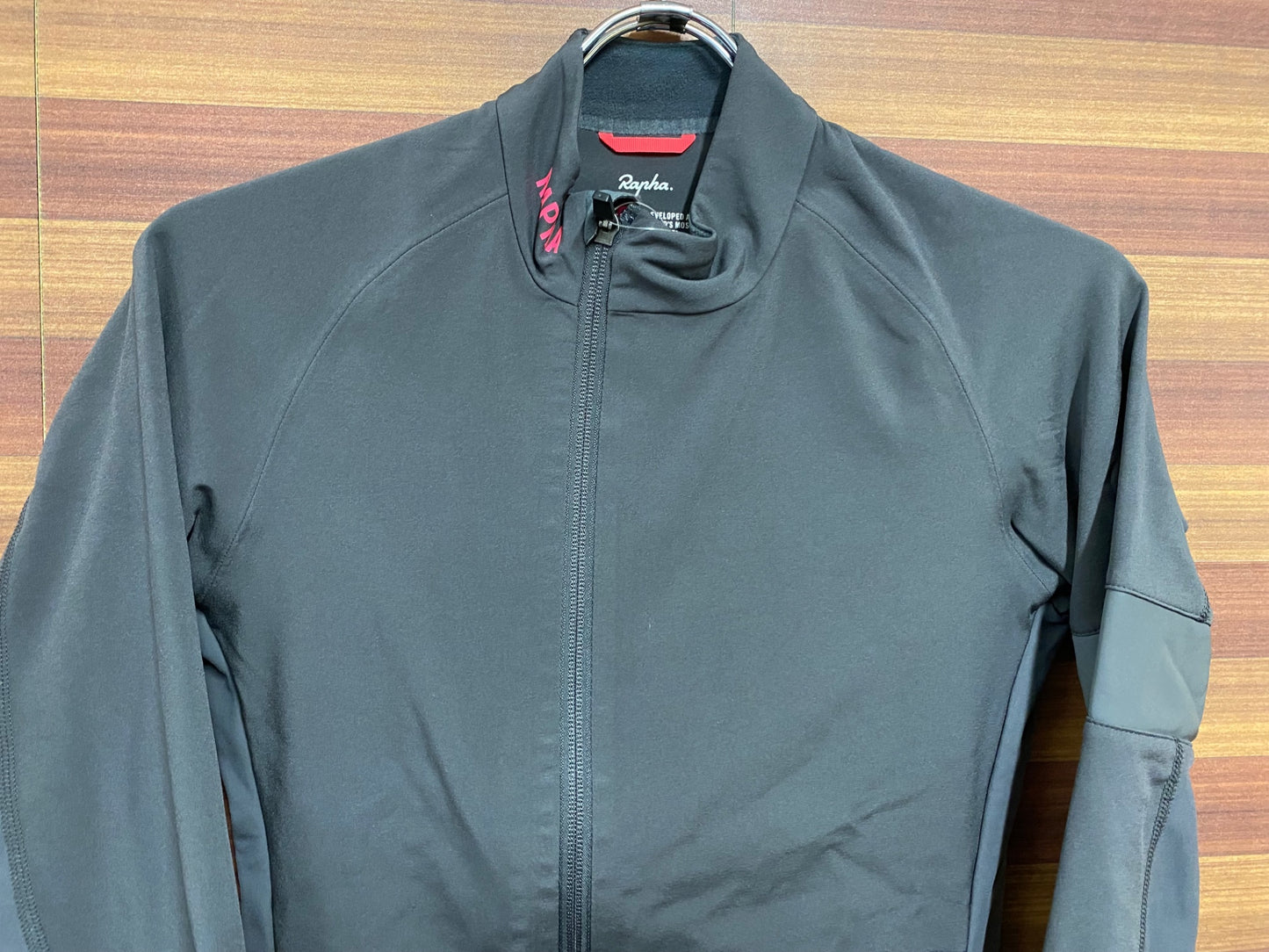 HT220 ラファ Rapha プロチームトレーニングジャケット PRO TEAM TRAINING JACKET グレー XSサイズ