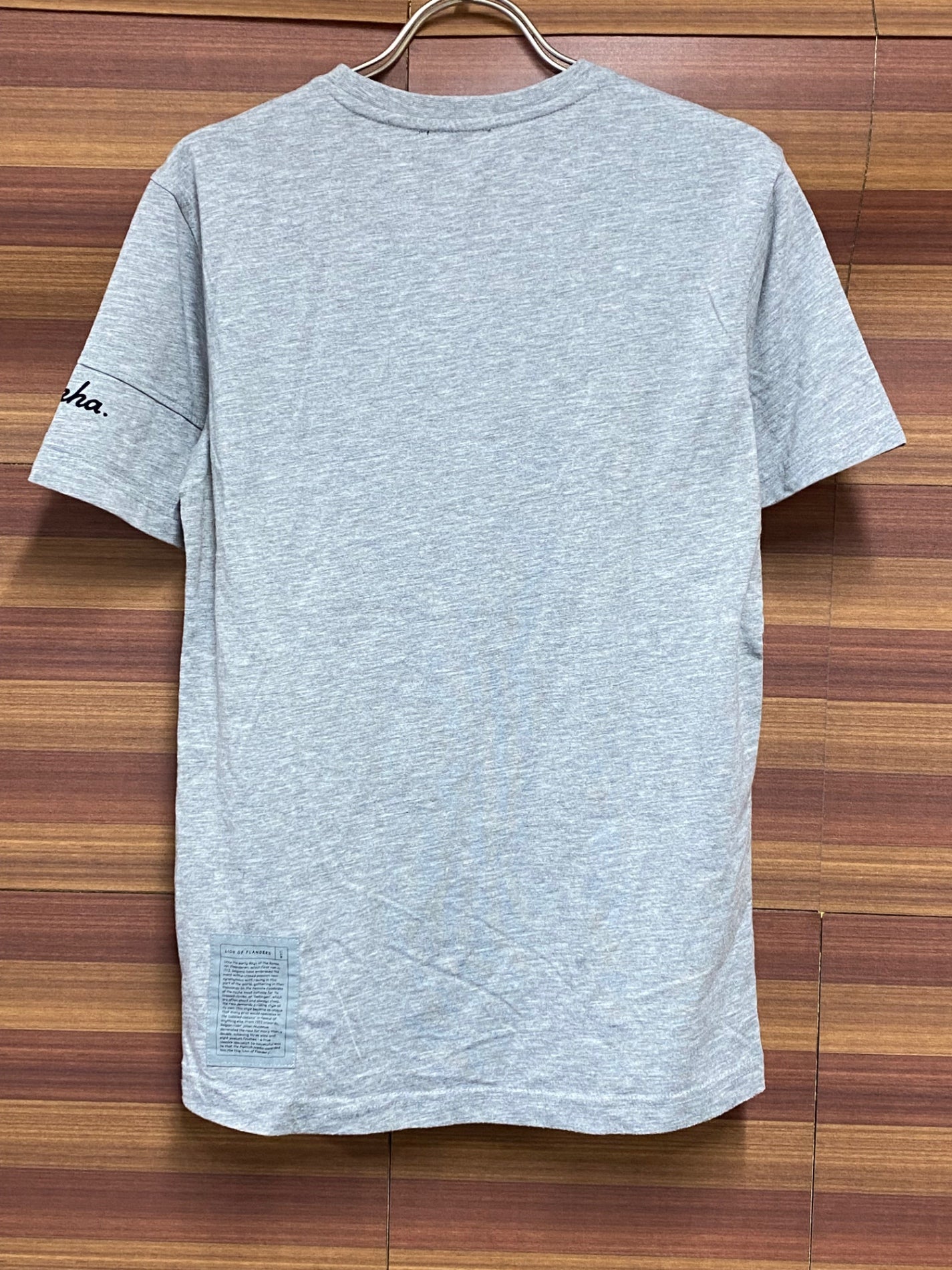 IU455 ラファ Rapha FLANDERS T-SHIRT 半袖 Tシャツ グレー S