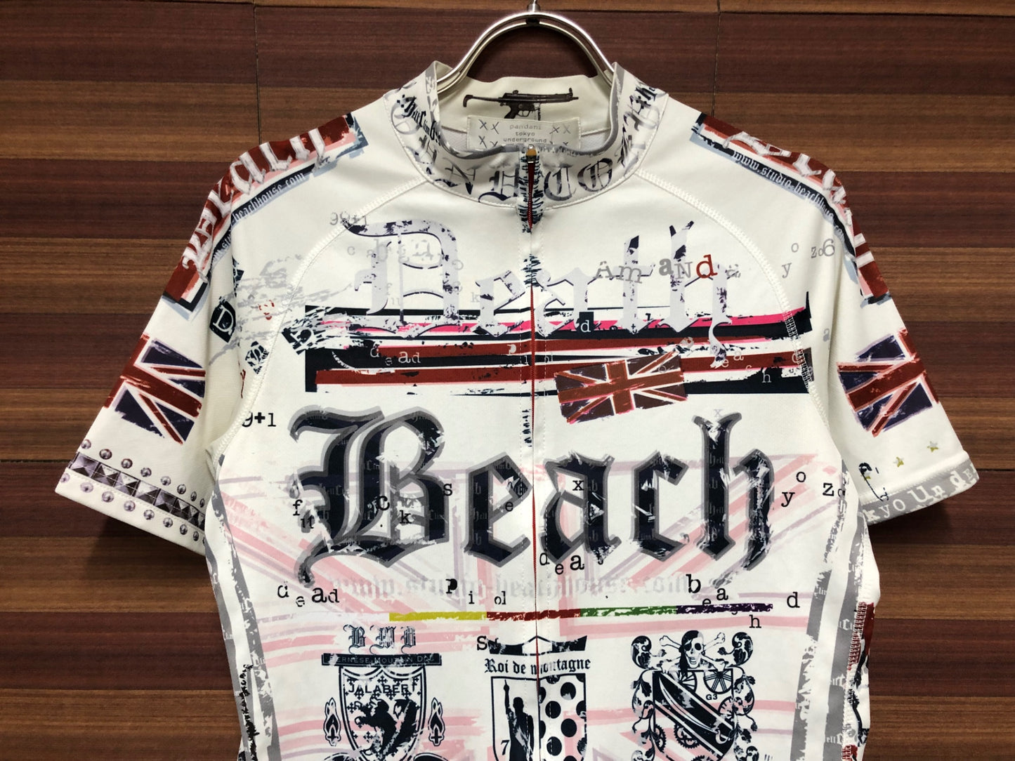IN250 パンダーニ PANDANI DEATH BEACH 半袖 サイクルジャージ L