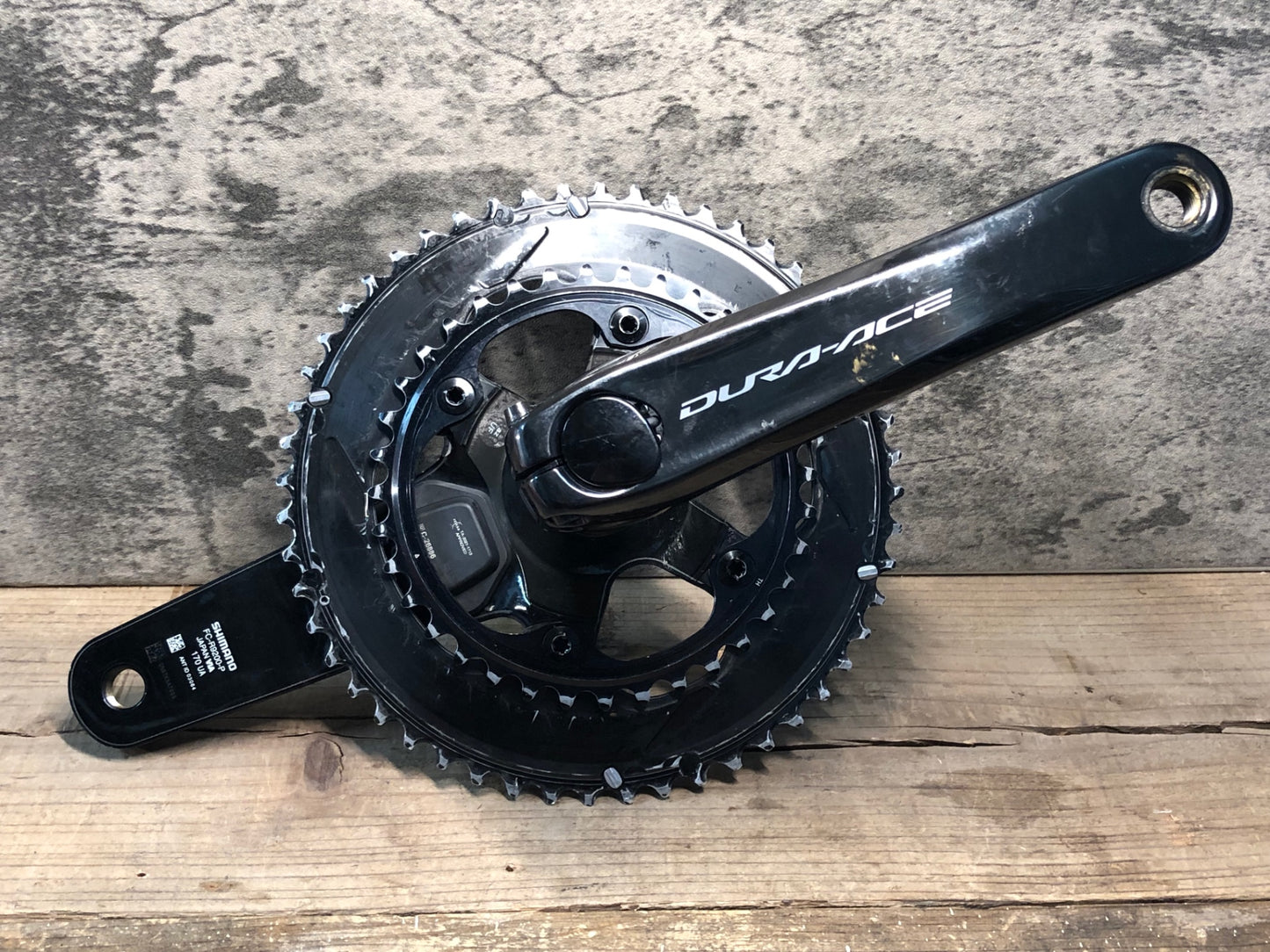 IQ609 シマノ SHIMANO デュラエース DURA-ACE FC-R9200P クランクセット 170mm 52-36T 12S パワーメーター 両足計測 ※接続確認済み