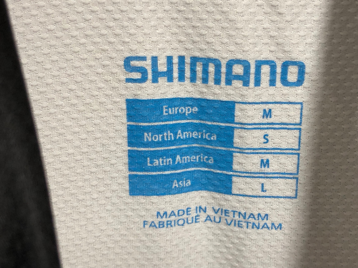 IF116 シマノ SHIMANO 半袖 サイクルジャージ L ホワイト