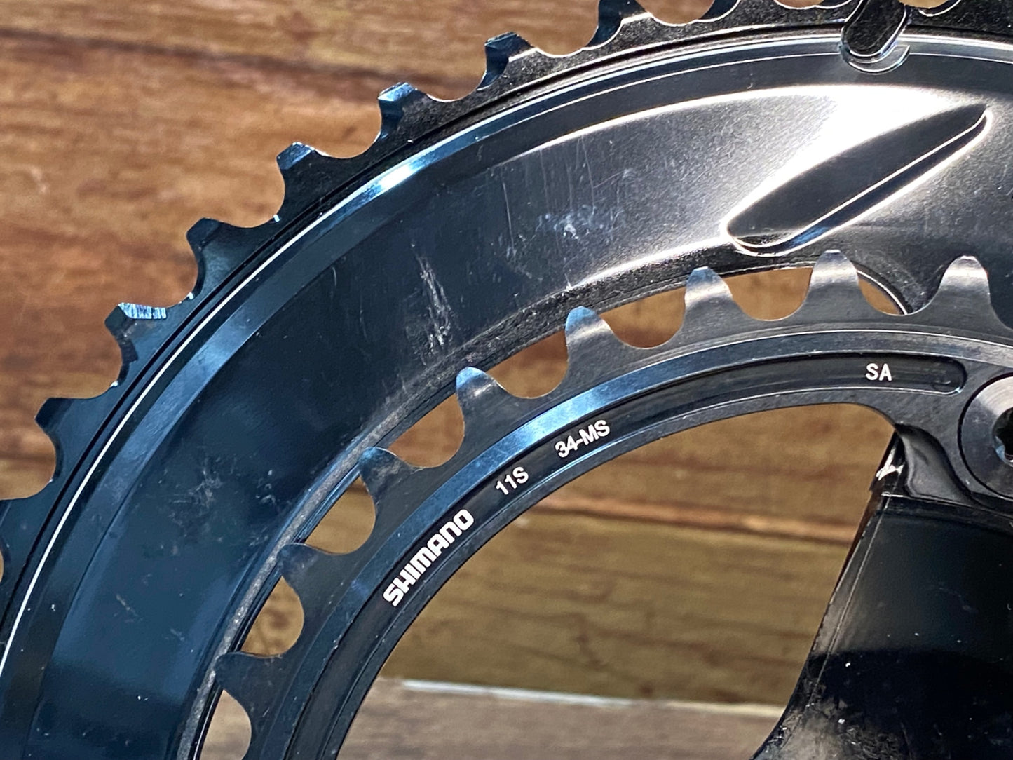 IM676 シマノ SHIMANO デュラエース DURA-ACE FC- R9100 クランクセット 167.5mm 50/34