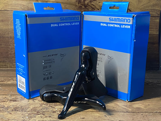 HF043 シマノ SHIMANO 105 ST-R7020 STIレバー 2x11S 油圧