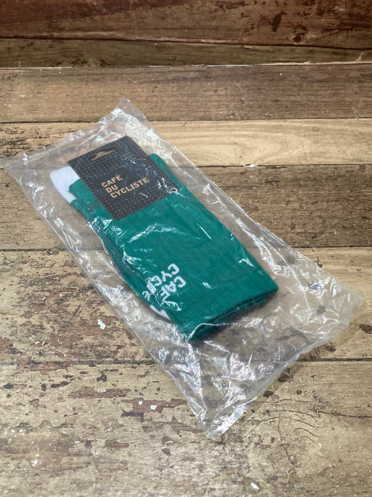 IO576 カフェドシクリステ CAFE DU CYCLISTE CAPSULEBI COLOR SOCKS ソックス 緑 M