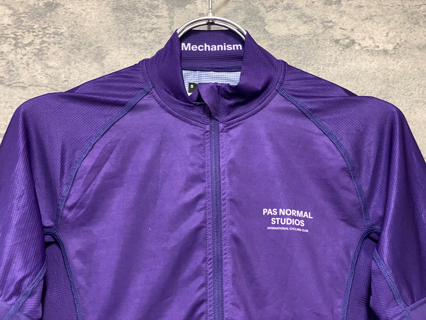 JC421 パスノーマルスタジオ Pas Normal Studios | Men's Mechanism Jersey 半袖 サイクルジャージ パープル S