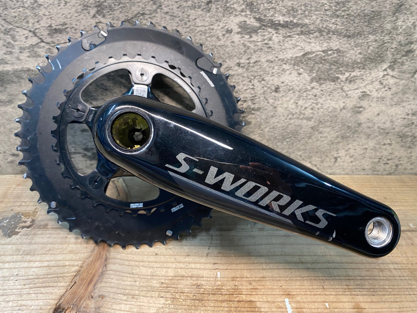 IW411 スペシャライズド SPECIALIZED S-WORKS POWER 両足パワーメーター カーボン クランクセット 170mm 52/36T 接続確認済