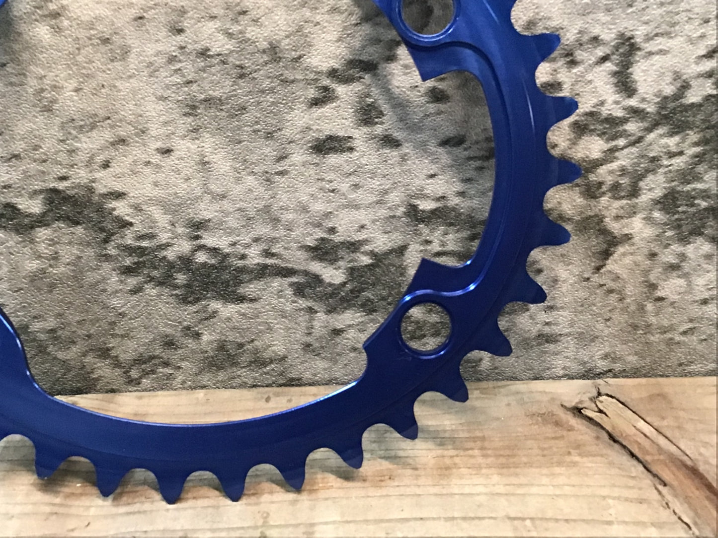 JA853 スミス SMITH バロックギア BAROQUE GEAR 楕円 インナーチェーンリング 34T 青