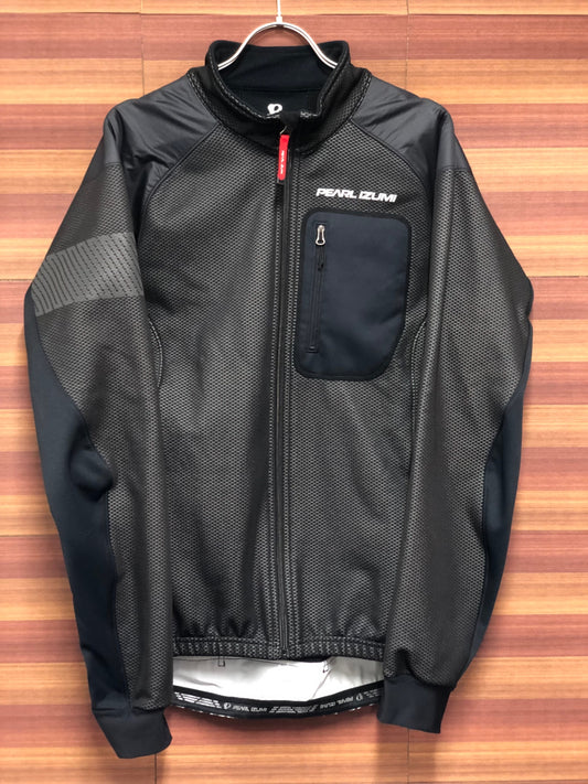 IP641 パールイズミ PEARL IZUMI 長袖 サイクルジャケット 裏起毛 黒 XLサイズ