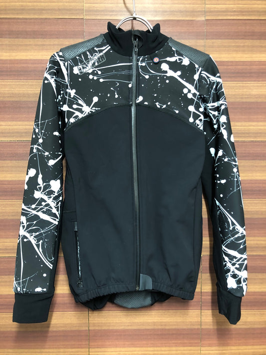 IO001 ビオレーサー BIORACER レディース 裏起毛 サイクルジャケット 黒 M