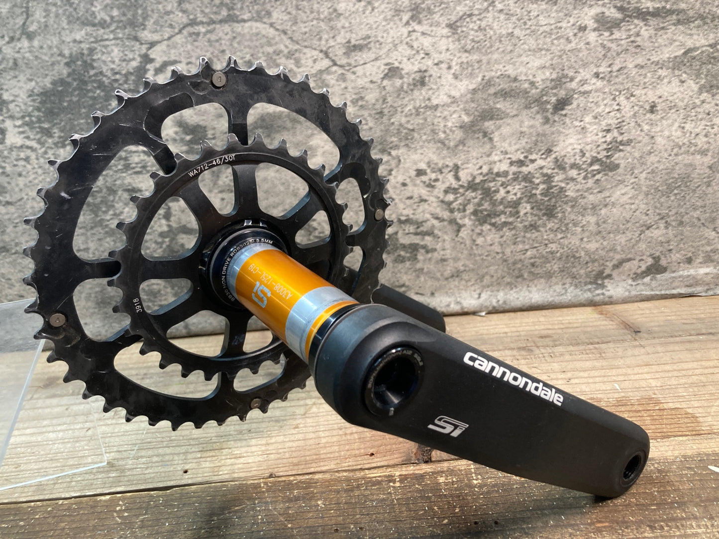 IR800 キャノンデール CANNONDALE ホログラム HOLLOWGRAM Si クランク セット 170mm 46/30T