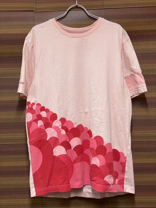 IV390 ラファ Rapha 半袖 Tシャツ ピンク TEAM Sky