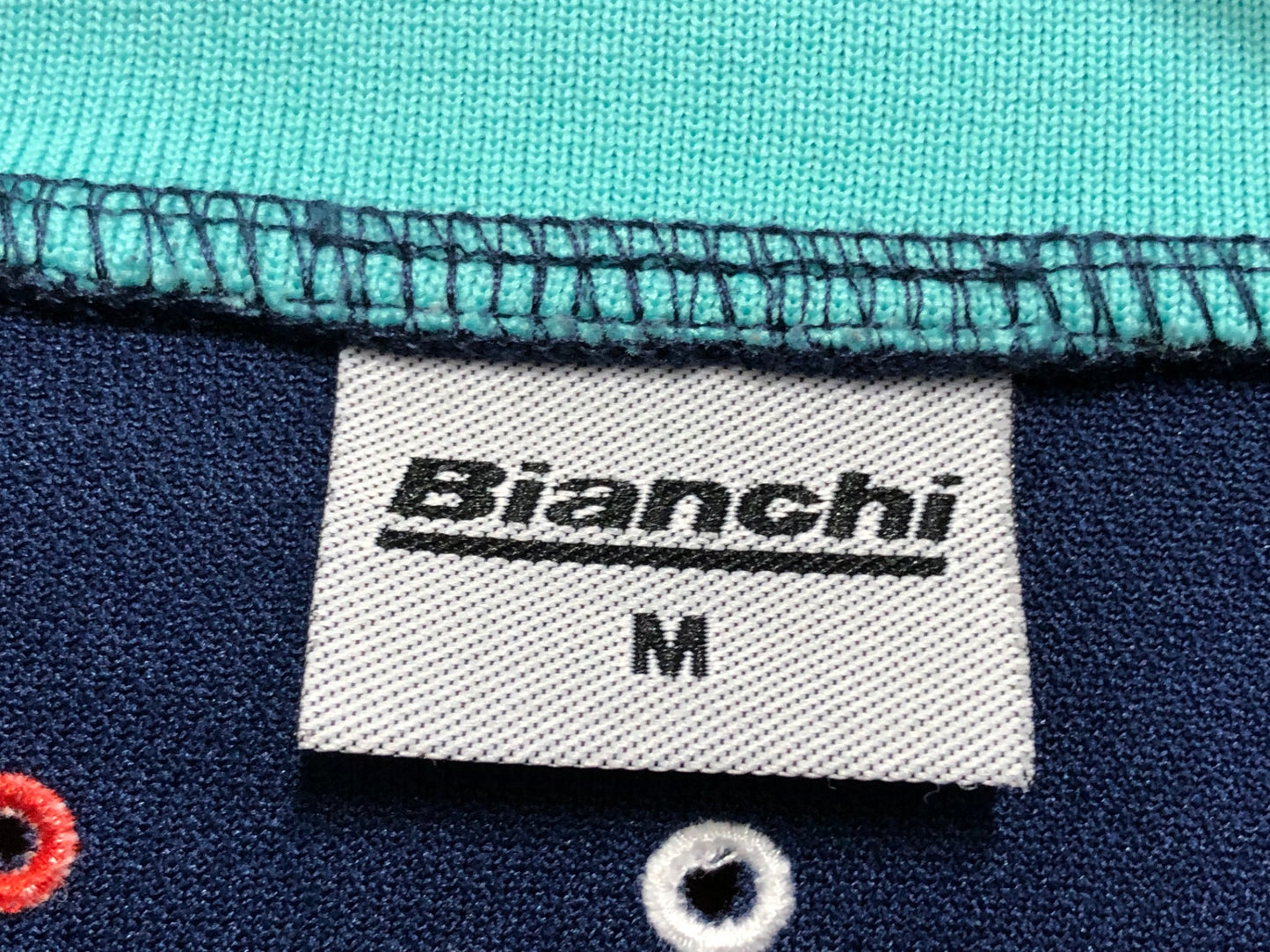 IS436 ビアンキ Bianchi 長袖 サイクルジャケット 紺 M
