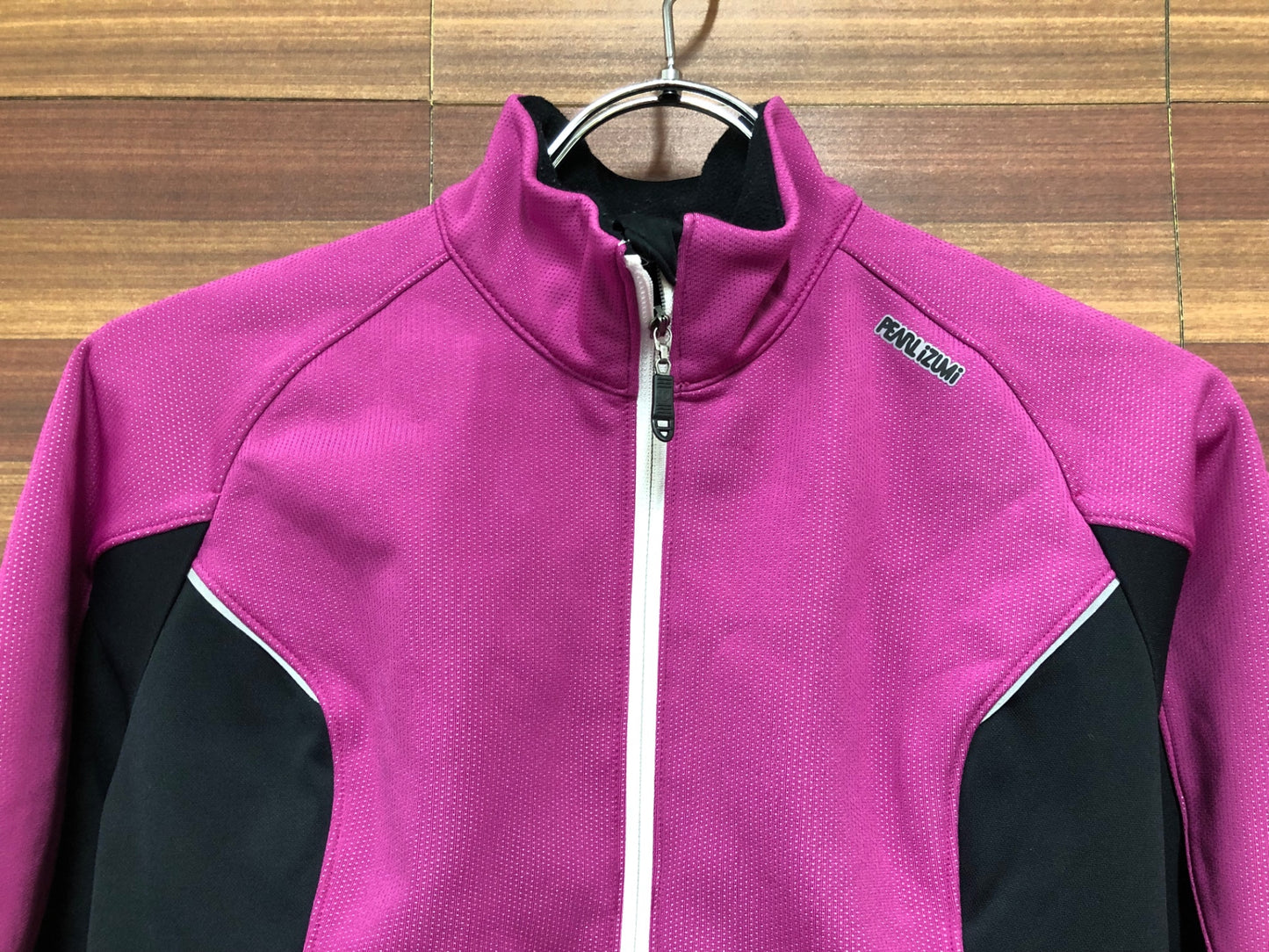 IL905 パールイズミ PEARL iZUMi 長袖 サイクルジャケット 黒 ピンク レディース S 裏起毛