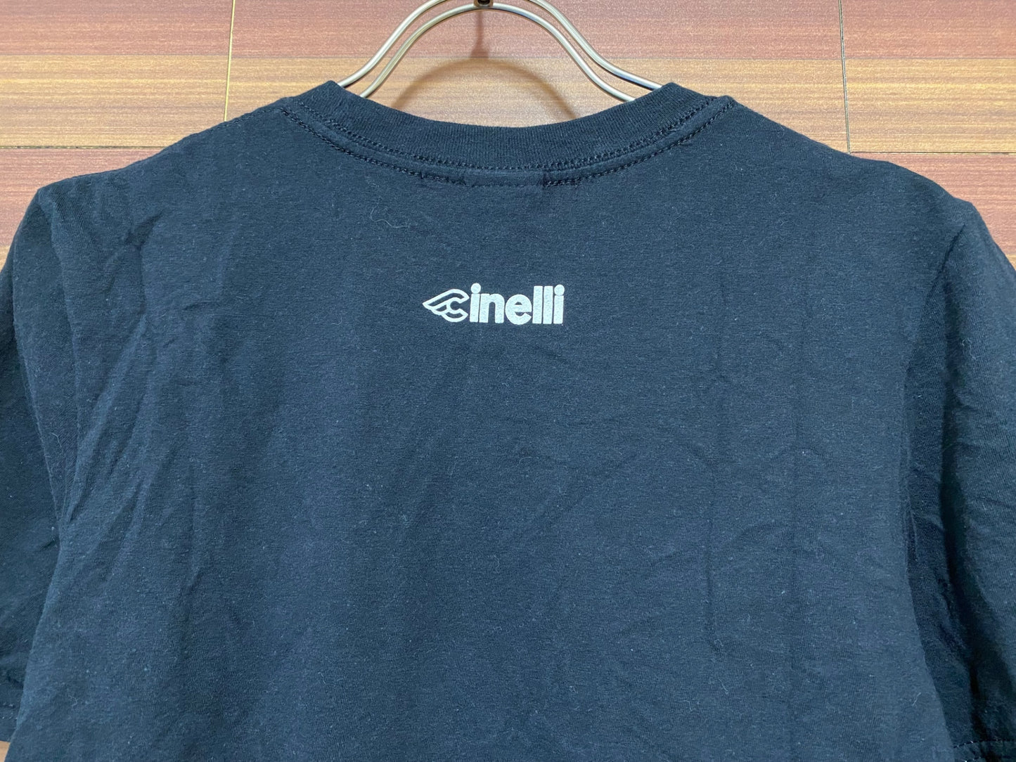 IH032 チネリ Cinelli 半袖 Tシャツ 黒 S