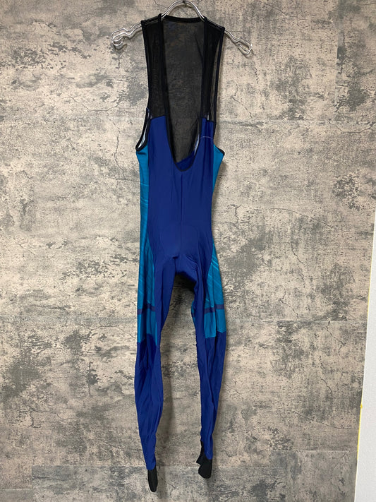 IW233 パールイズミ PEARL iZUMi ビブタイツ ネイビー グリーン L 裏起毛