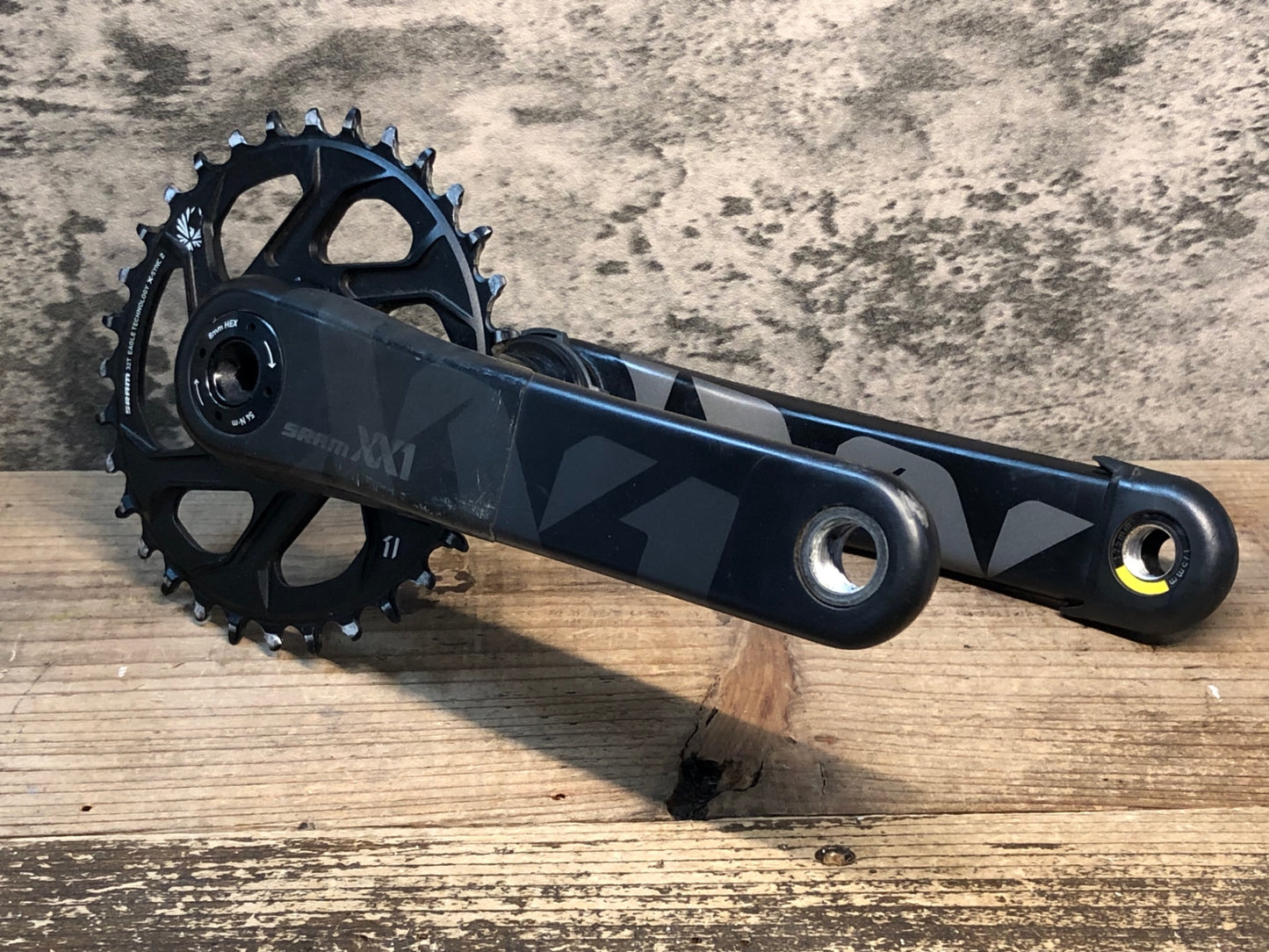 JA471 スラム SRAM XX1 EAGLE クランクセット 175mm 32T BB30 ※傷や擦れあり