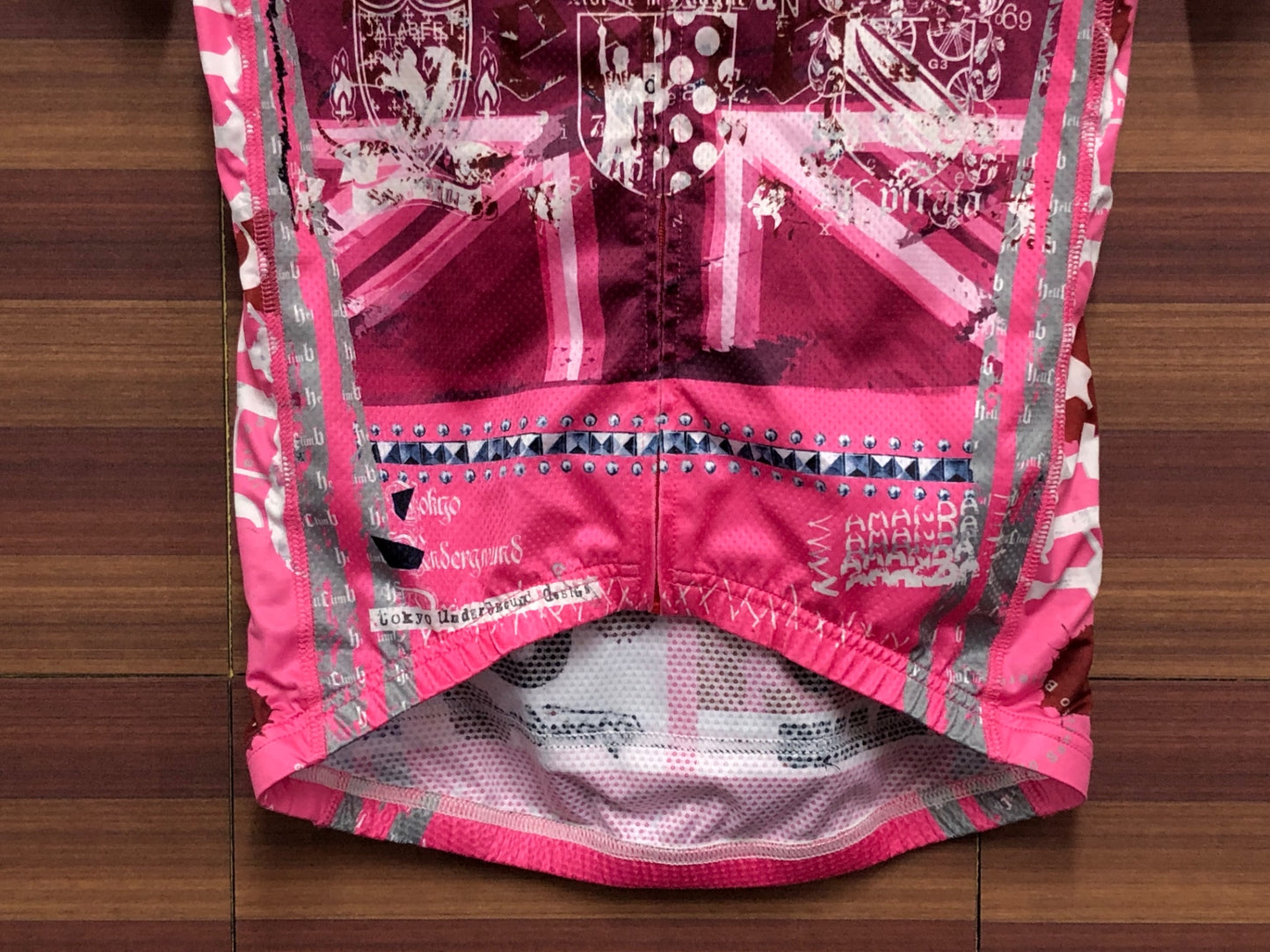 IS107 パンダーニ Pandani 半袖 サイクルジャージ ピンク XS