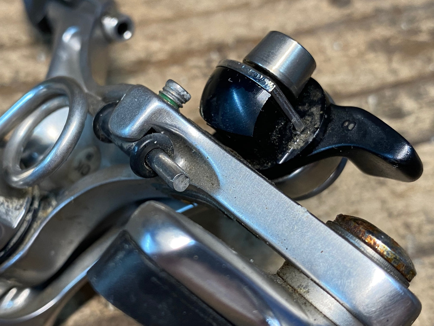 IV473 シマノ SHIMANO デュラエース DURA-ACE BR-7800 キャリパーブレーキ 前後セット ※固定ナット欠品