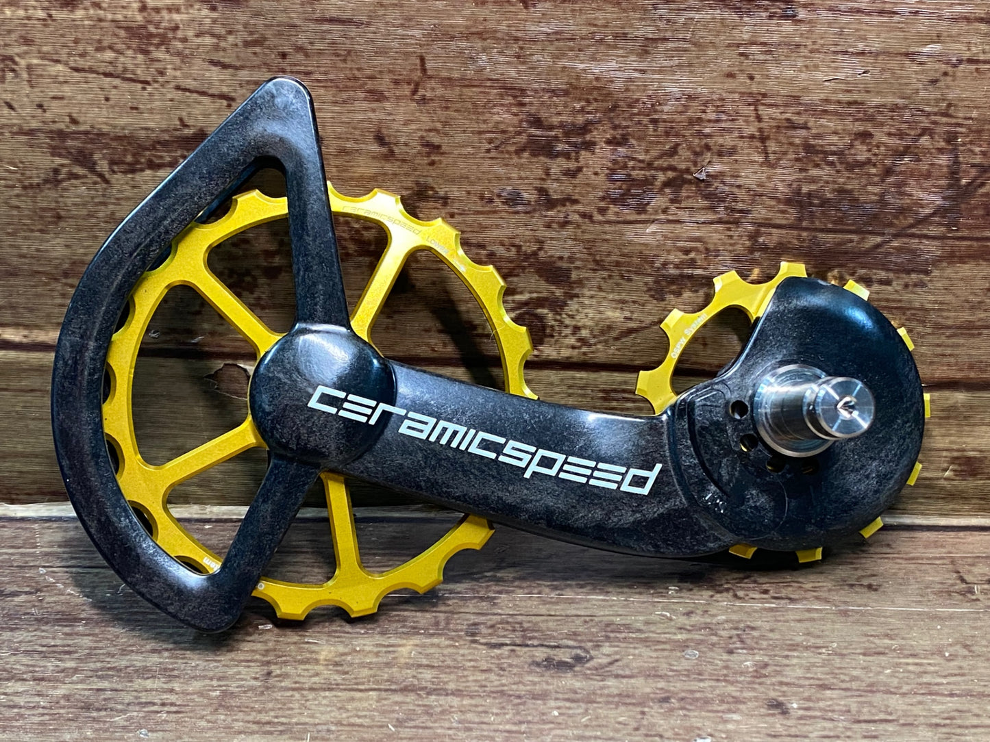 IK386 セラミックスピード CERAMICSPEED OSPW SHIMANO COATED ビッグプーリー ゴールド 12S 9250/8150用