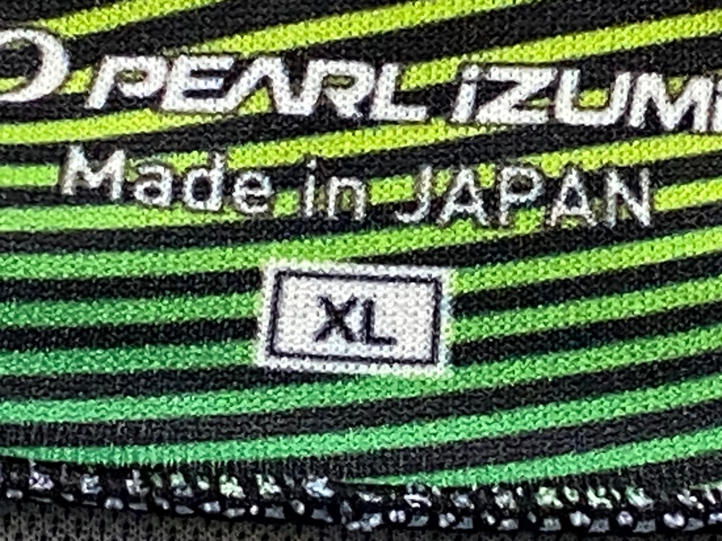 IM112 パールイズミ PEARL iZUMi 半袖 サイクルジャージ 黒 緑 XL