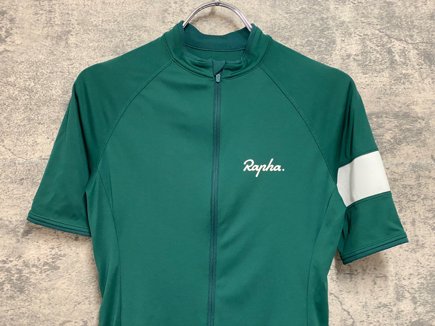 JB941 ラファ Rapha WOMEN'S CORE JERSEY 半袖 サイクルジャージ 緑 XS