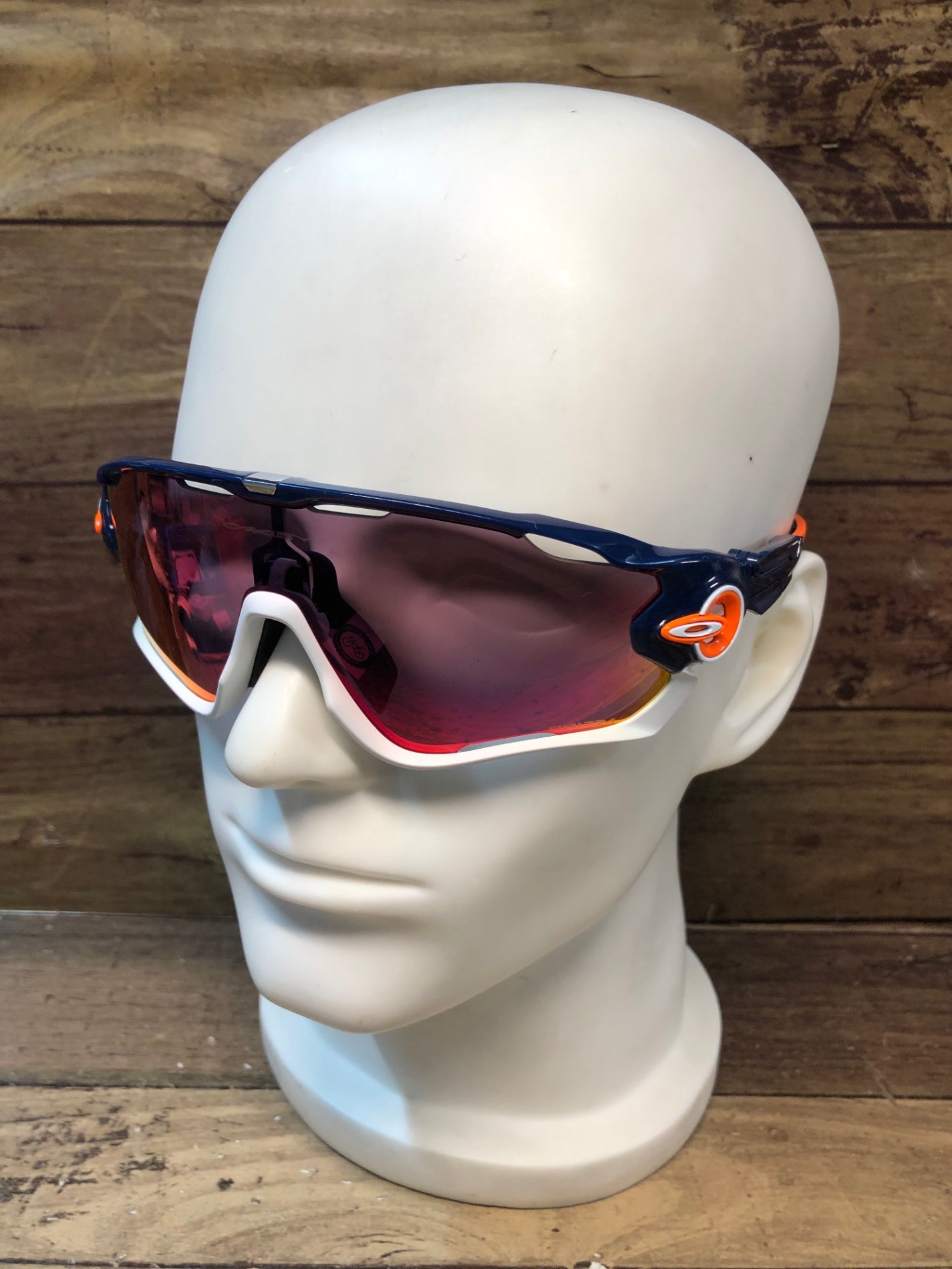 IL328 オークリー OAKLEY カスタム ジョーブレイカー CUSTOM JAWBREAKER 紺 オレンジ PRIZM