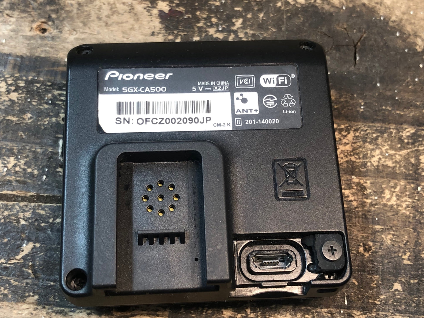 IF177 パイオニア Pioneer SGX-CA500 サイクルコンピューター ペダリングモニター ※ボタン破損、画面傷のためジャンク