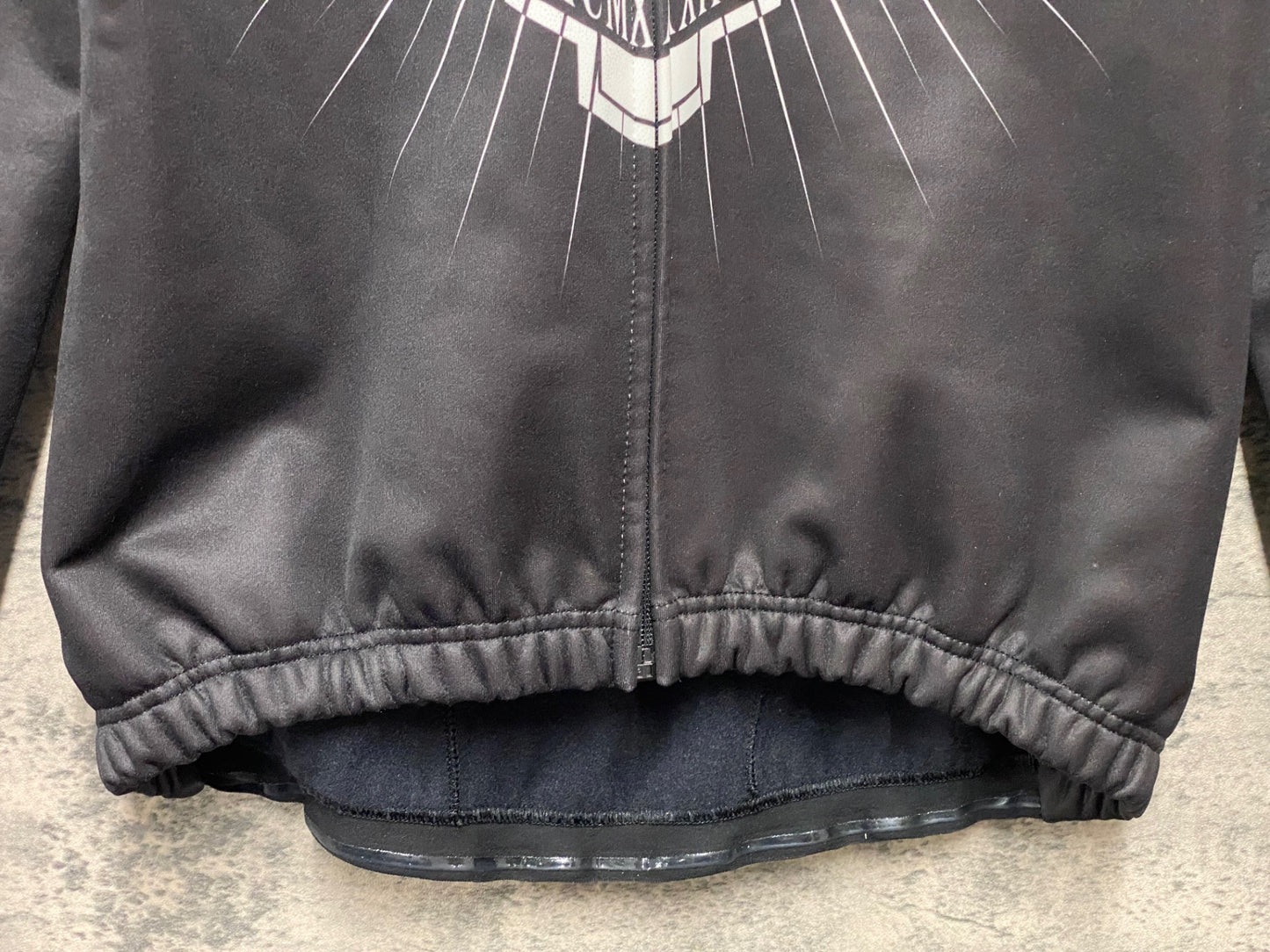 JA616 カンパニョーロ CAMPAGNOLO 長袖 サイクルジャケット 白 裏起毛 M相当