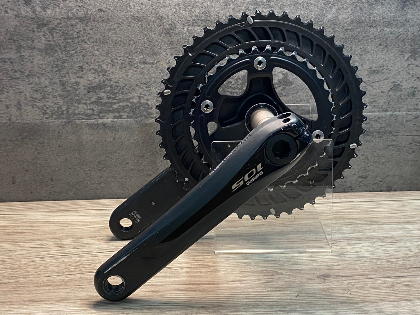 IT139 シマノ SHIMANO 105 FC-5800 クランクセット 172.5mm 50/34T ※アウター削れ