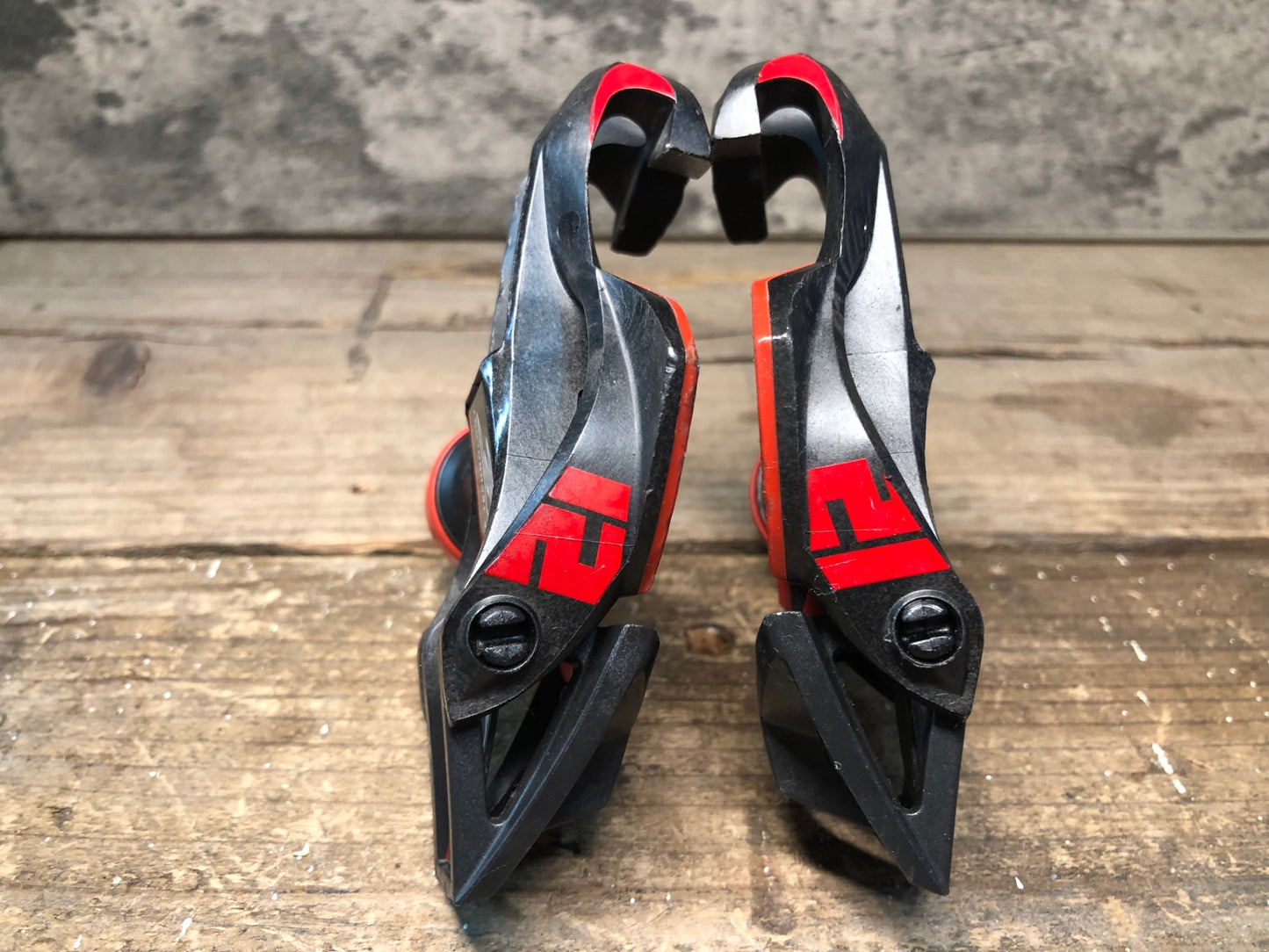 IM959 タイム TIME エクスプレッソ XPRESSO 12 ビンディングペダル カーボン チタンシャフト 黒赤