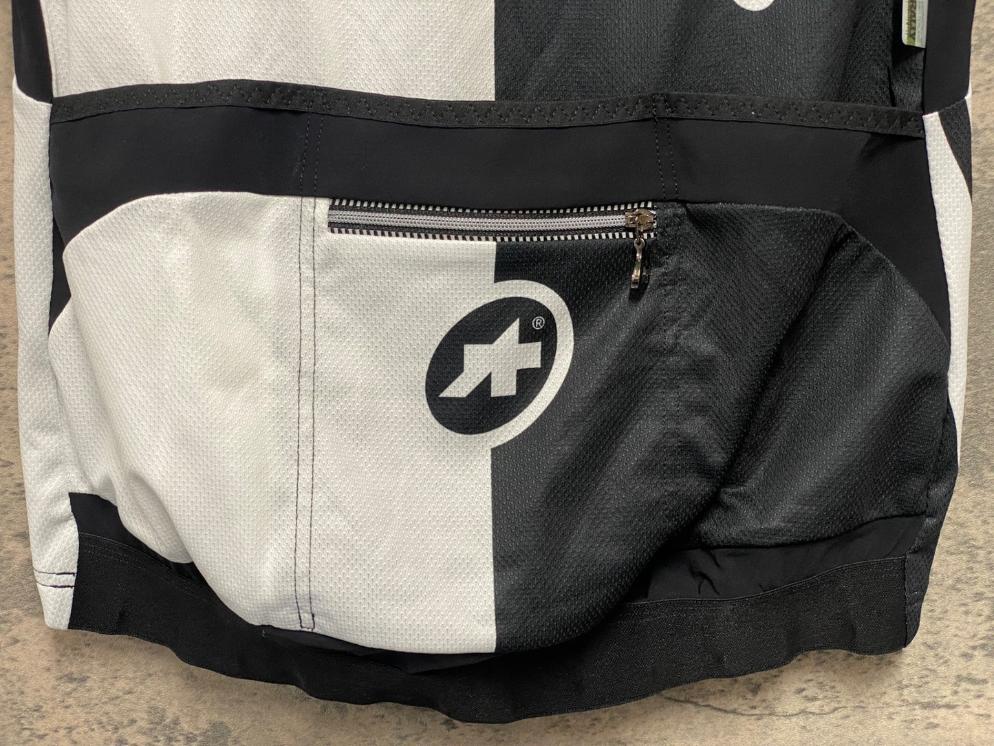 JB902 アソス ASSOS CAPE EPIC XC EVO7 OFFROAD RALLY 半袖 サイクルジャージ 白 黒 S